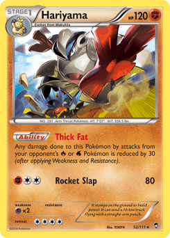 2014 Furious Fists Hariyama #52
