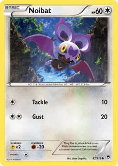 Noibat Furious Fists card