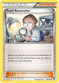 2014 Furious Fists Fossil Researcher #92