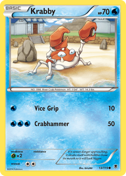 Krabby Phantom Forces card