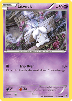 Litwick Phantom Forces card
