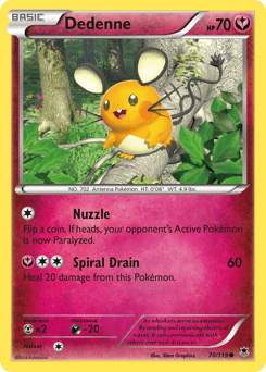 2014 Phantom Forces Dedenne #70
