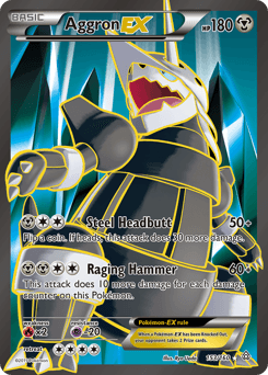Aggron ex Primal Clash card