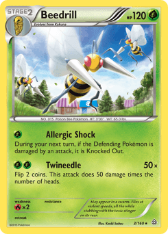 2015 Primal Clash Beedrill #3