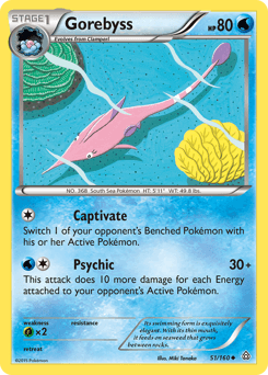 Gorebyss Primal Clash card