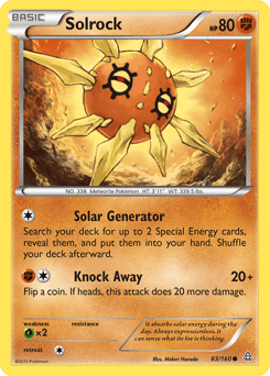 2015 Primal Clash Solrock #83
