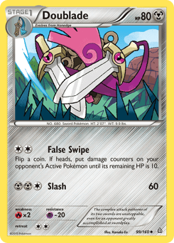 Doublade Primal Clash card