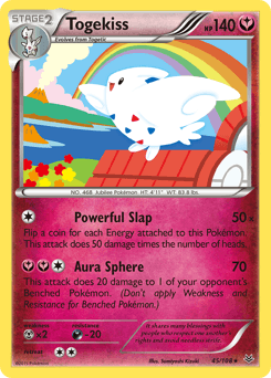 Togekiss Roaring Skies card