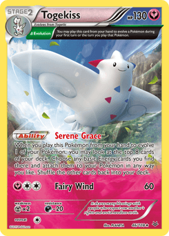 Togekiss Roaring Skies card