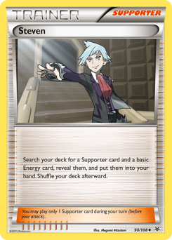 Steven Roaring Skies card