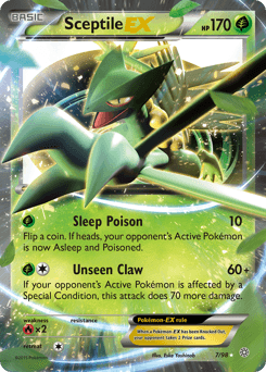 Sceptile ex Ancient Origins card