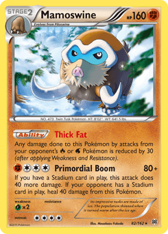 Mamoswine BREAKthrough card