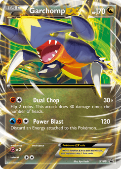 Garchomp ex XY Black Star Promos card