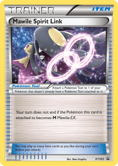 2013 XY Black Star Promos Mawile Spirit Link #XY105