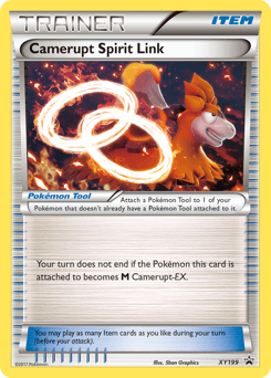 2013 XY Black Star Promos Camerupt Spirit Link #XY199
