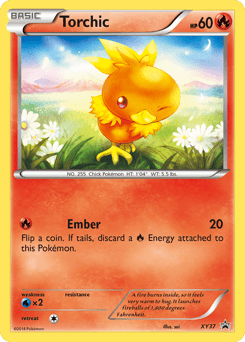 Torchic ★ XY Black Star Promos card
