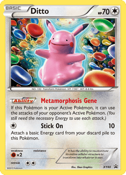 Ditto XY Black Star Promos card