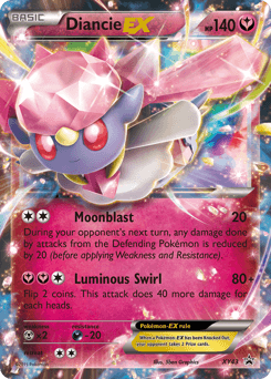 2013 XY Black Star Promos Diancie-EX #XY43
