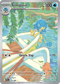 Simipour Black Bolt card