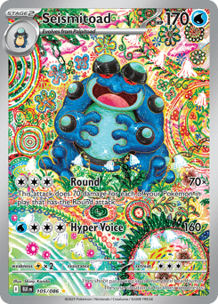 Seismitoad Black Bolt card