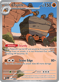 Crustle Black Bolt card