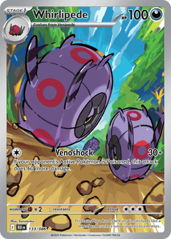 Whirlipede Black Bolt card