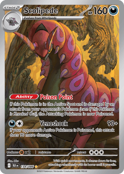 Scolipede Black Bolt card