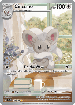 Cinccino Black Bolt card