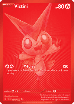 Victini Black Bolt card