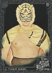 2019 Topps Allen & Ginter X Base Set 1st Tiger Mask #166 card