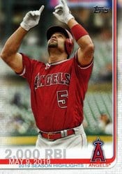 2019 Topps Update Base Set 2, 000 #US72 card