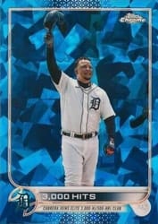 2022 Topps Chrome Update Sapphire Edition Base Set 3, 000 Hits #US183 card
