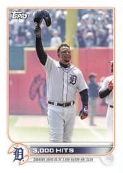 2022 Topps Mini Base Set 3, 000 Hits #US183 card