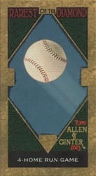 2023 Topps Allen & Ginter Mini Rarest of the Diamond 4-Home Run Game #MROD-6 card