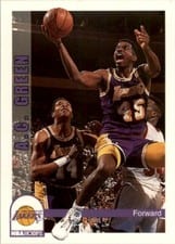 1992-93 Hoops Base Set A.C. Green #109 card