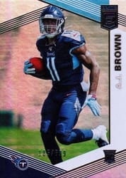 2019 Donruss Elite Base Set A.J. Brown #109 card