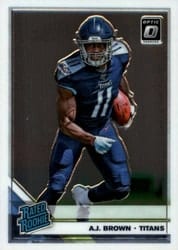 2019 Donruss Optic Base Set A.J. Brown #164 card