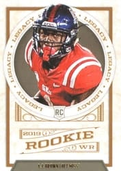 2019 Panini Legacy Base Set A.J. Brown #141 card