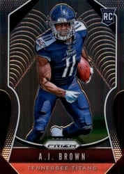 2019 Panini Prizm Base Set A.J. Brown #344 card