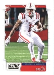 2019 Score Base Set A.J. Brown #348 card