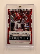 2020 Panini Contenders Draft Picks A.J. Brown #1 card