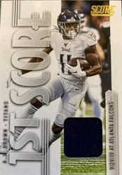 2020 Score First Score A.J. Brown #FS-AB card
