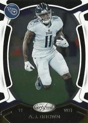 2021 Panini Certified Base Set A.J. Brown #35 card
