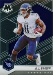 2021 Panini Mosaic Base Set A.J. Brown #195 card