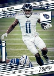 2021 Panini Prestige Base Set A.J. Brown #176 card