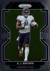2021 Panini Prizm Base Set A.J. Brown #1 card