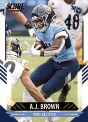 2021 Score Base Set A.J. Brown #183 card