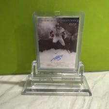 2022 Panini Black Midnight Signatures A.J. Brown #MS-AJB card