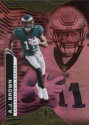 2022 Panini Illusions Base Set A.J. Brown #81 card