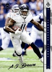 2022 Panini Luminance Base Set A.J. Brown #73 card